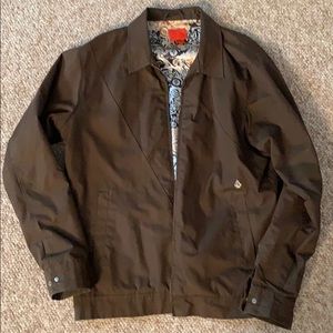 Large Volcom Brown Jacket. Great condition!